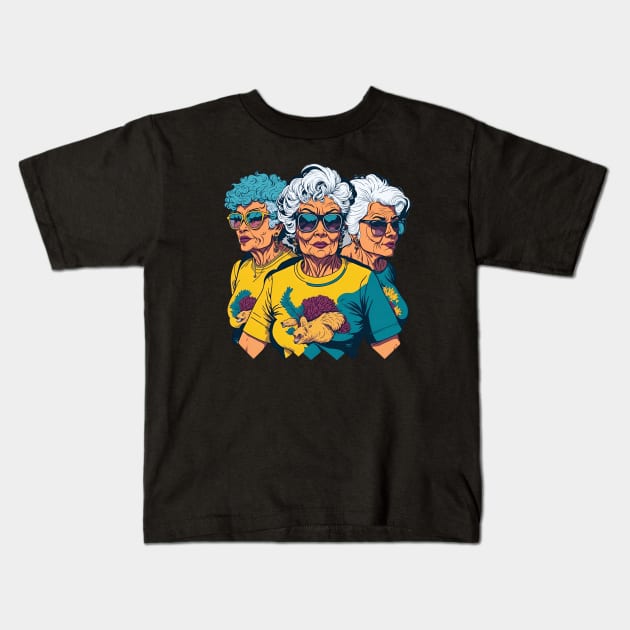 Golden Girls Kids T-Shirt by Shop Goods